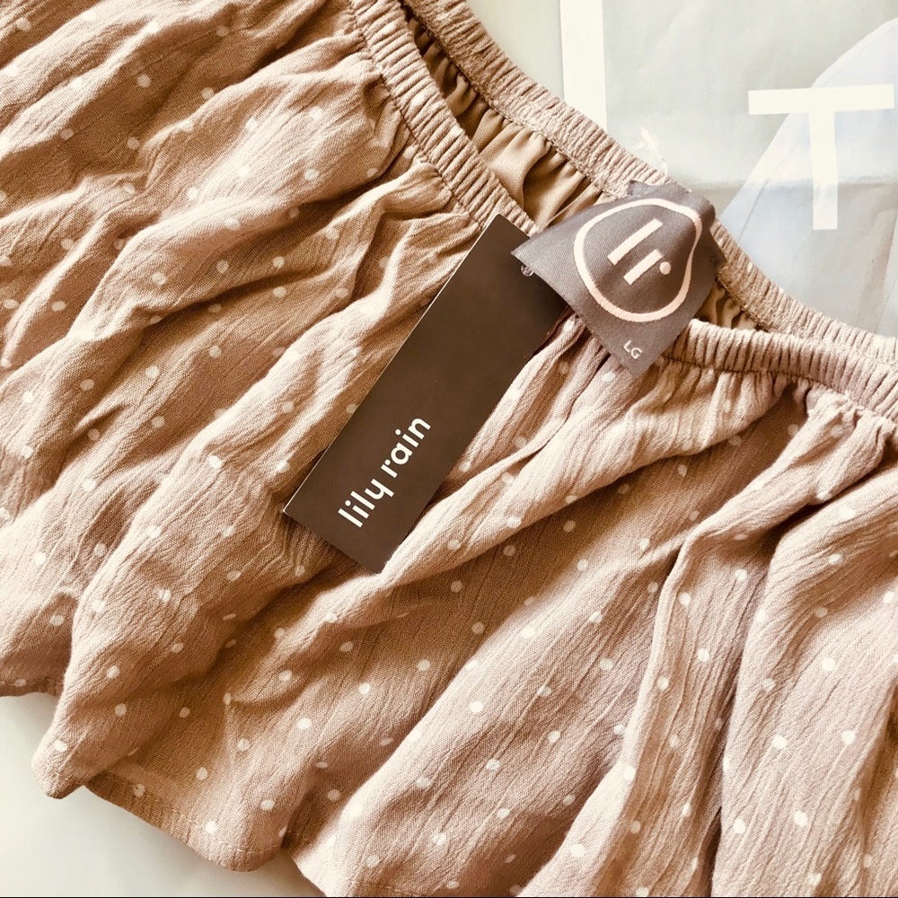 Lily Rain Boutique crop top